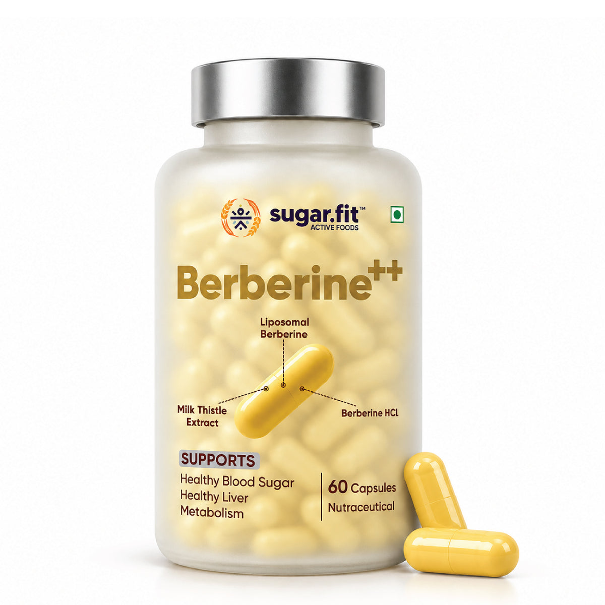 Active Foods Berberine++ Advanced Metabolic Support Capsules