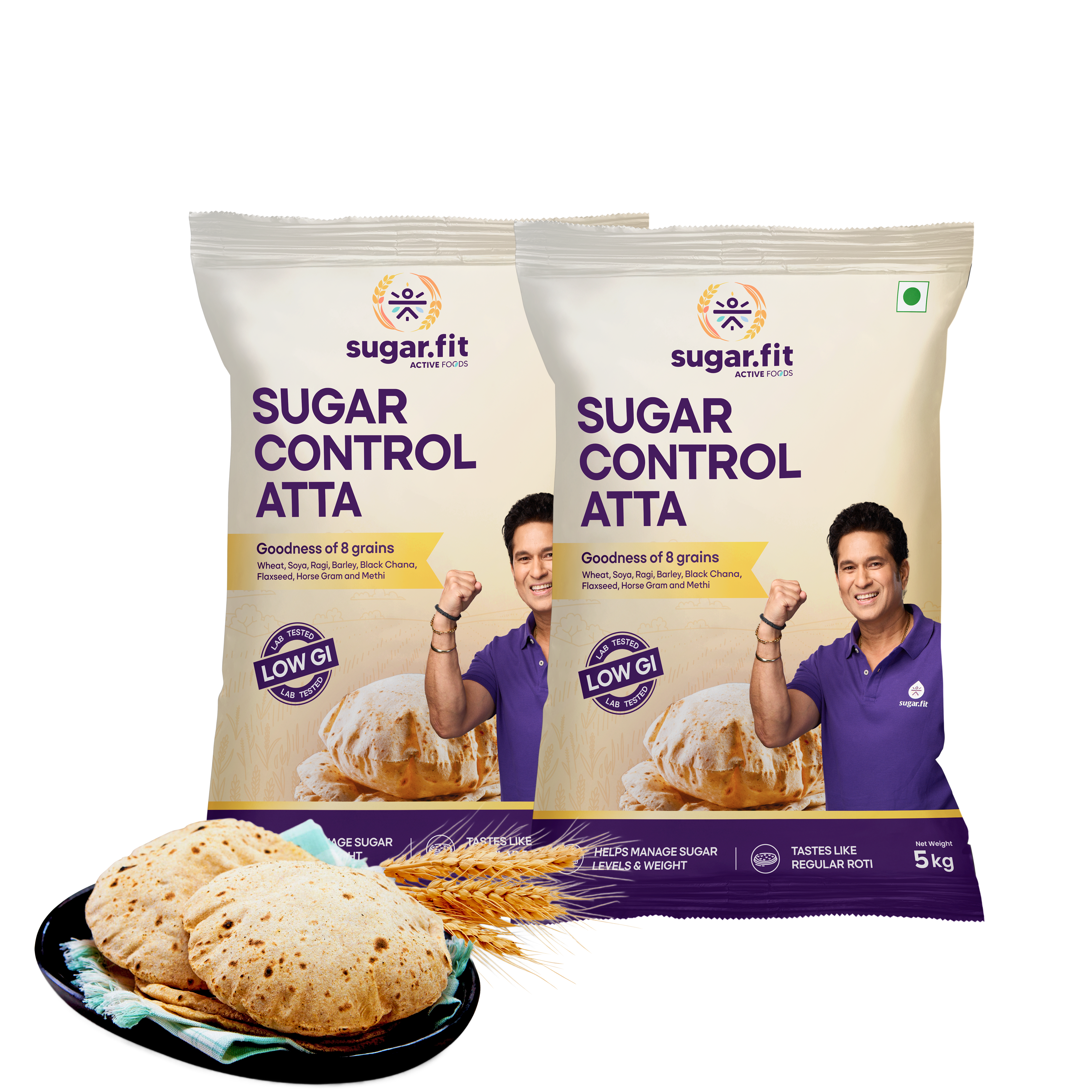 Sugar Control 8-in-1 Multigrain Atta