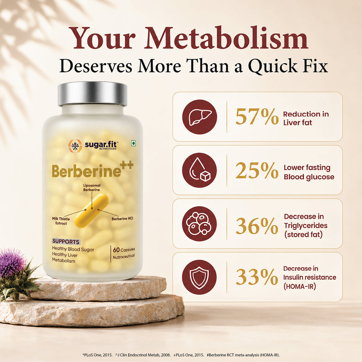Active Foods Berberine++ Advanced Metabolic Support Capsules