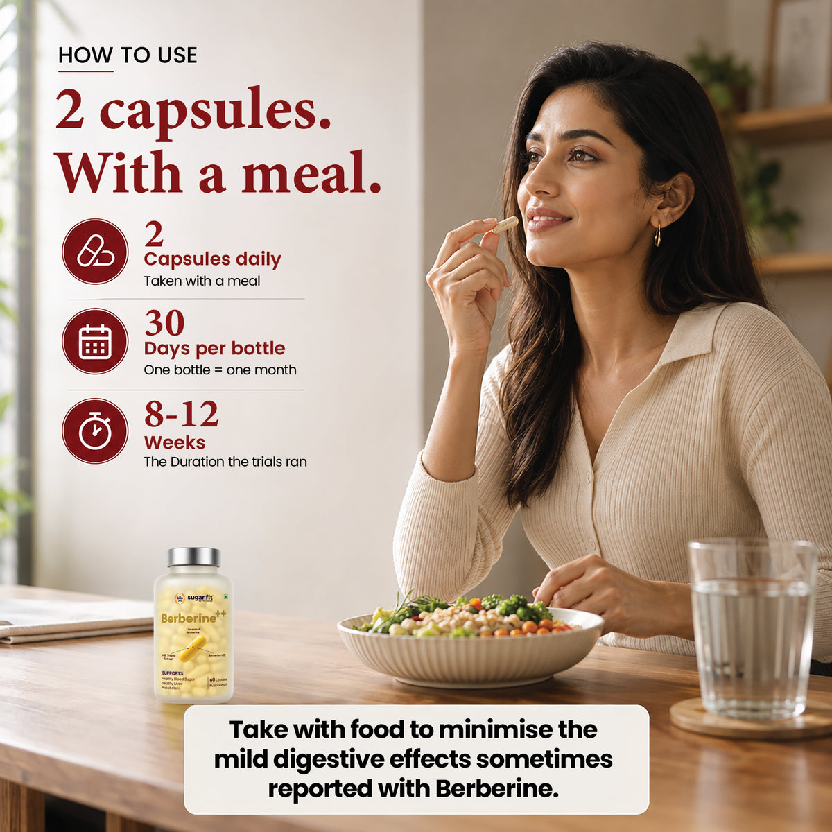 Active Foods Berberine++ Advanced Metabolic Support Capsules