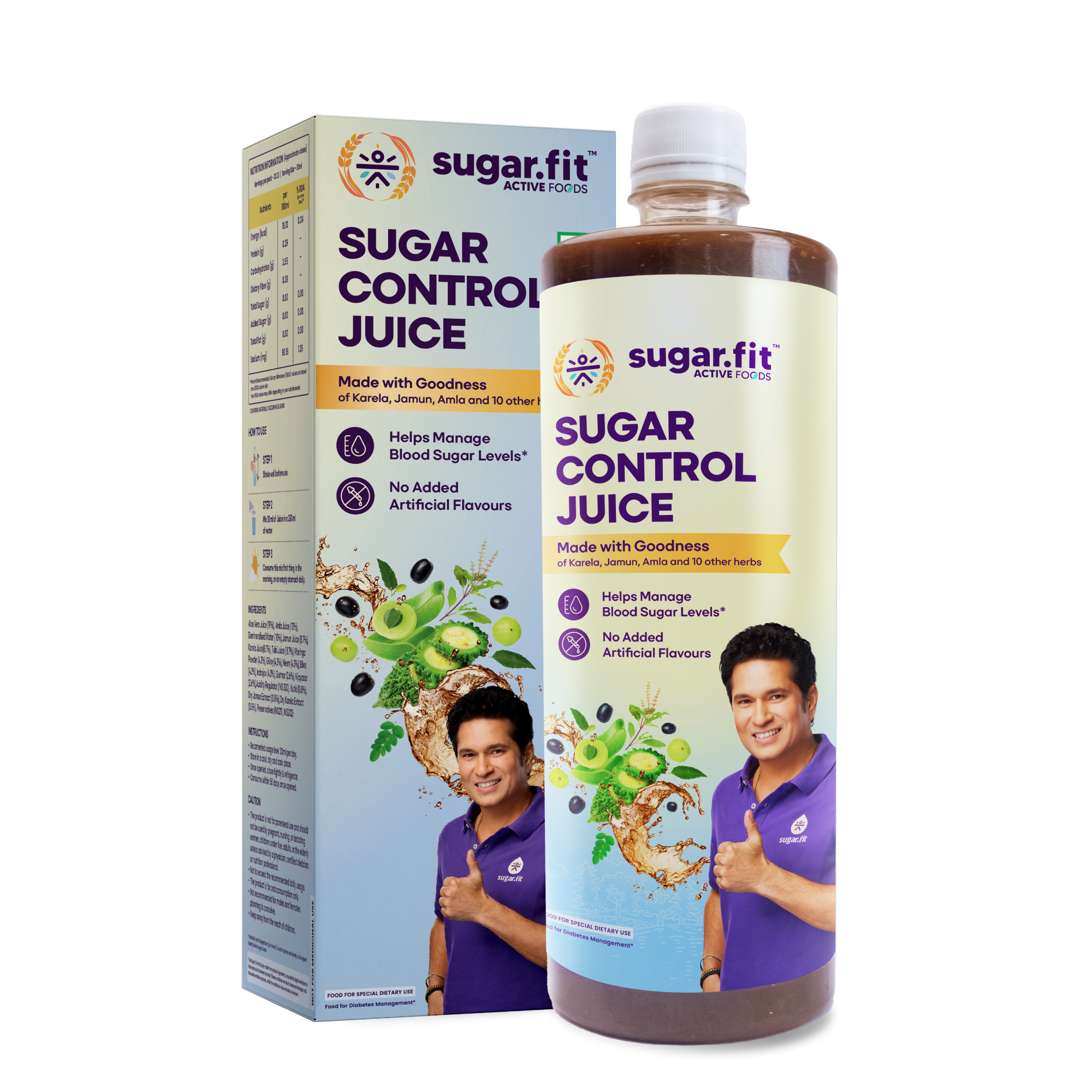 Sugar Control Juice with 13 Potent Herbs